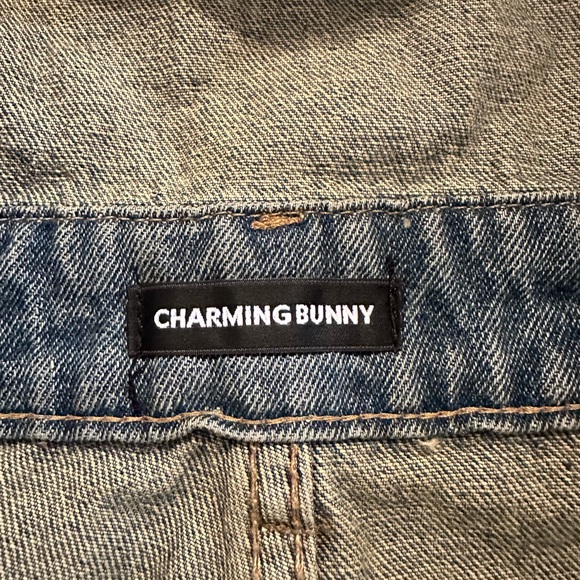 charming bunny, Jean strapless romper - Picture 10 of 12